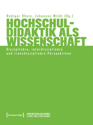 cover image of Hochschuldidaktik als Wissenschaft